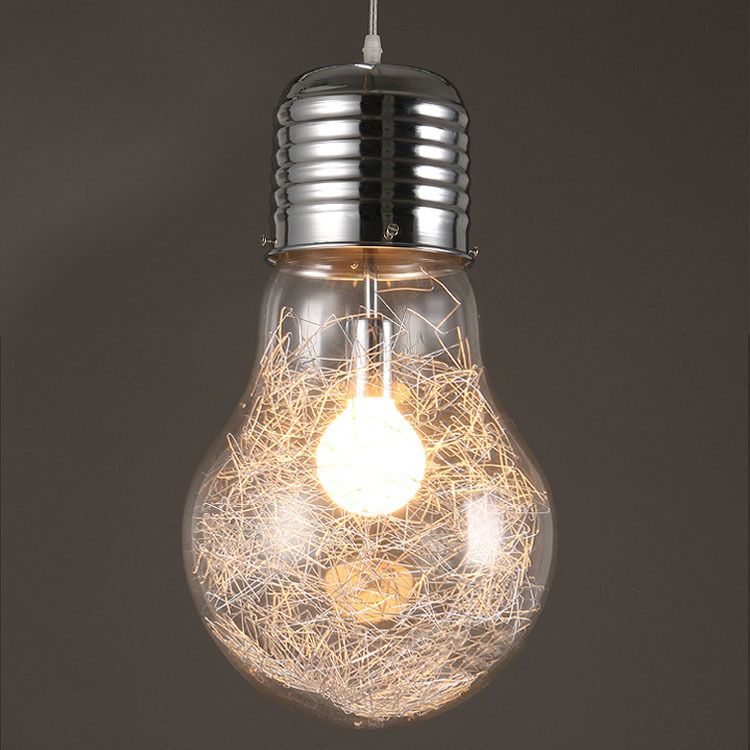 Big Bulb Light Simple Pendent Lights Pendant Dia 15 25 Pendent Lights Bulb Pendant Light