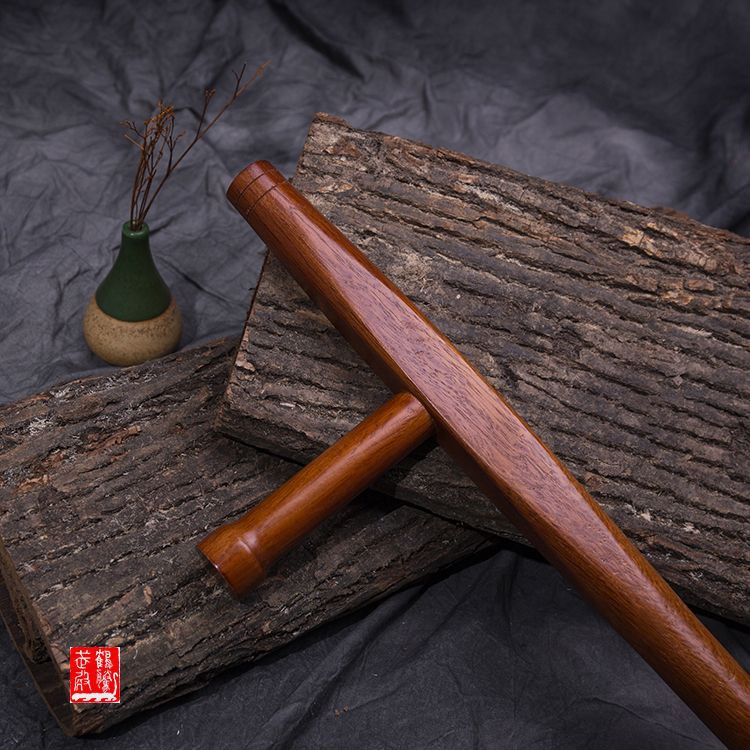 Discount Wooden Tonfa; Double Tonfa Double Turn Cyclobalanopsis Wood
