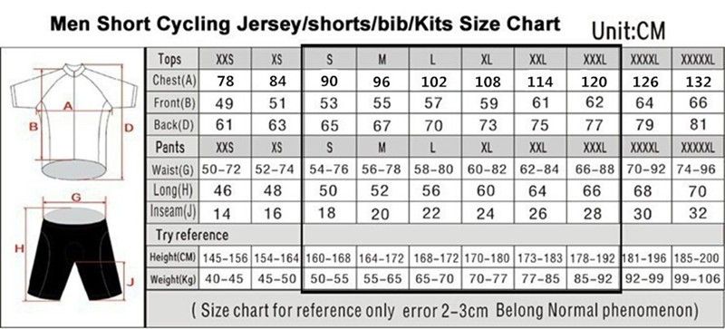 Santa Cruz Size Chart Clothing