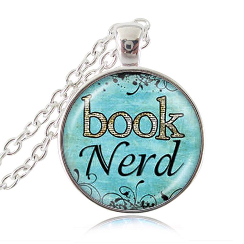 Book Nerd Charm Necklace