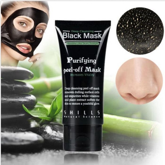 peeling masque facial comedons