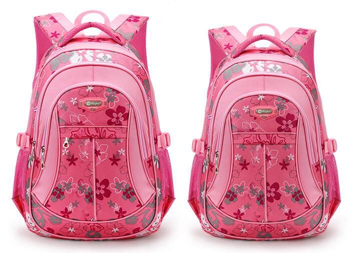 Beautiful Flower Backpack Pink Girl Bag Choice Suitable Kid Height 110 135cm Grade 1 3 Four Layers From Bc2378 63 63 Dhgate Com