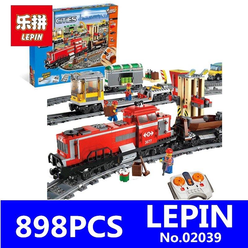 lepin cargo train