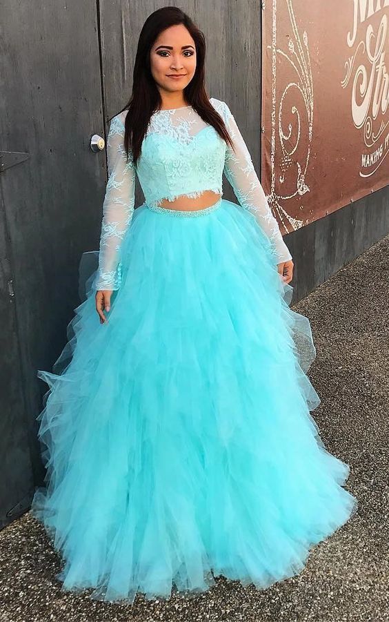 turquoise sweet 15 dress