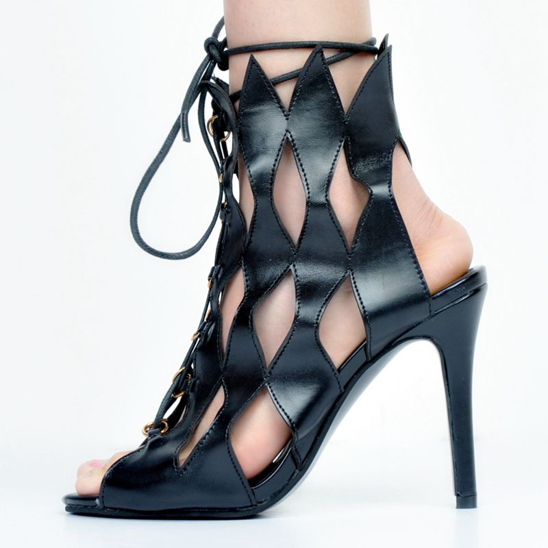 short gladiator heels