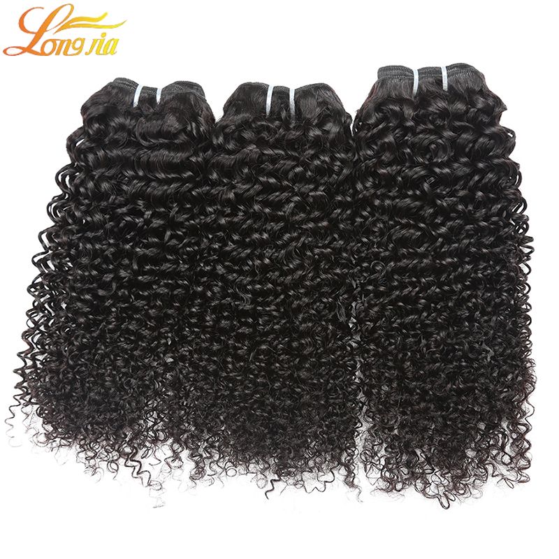 Grade 8A Peruvian Kinky Curly Hair Bundles 100g/Piece Can Be Colored 8-26  inch Natural