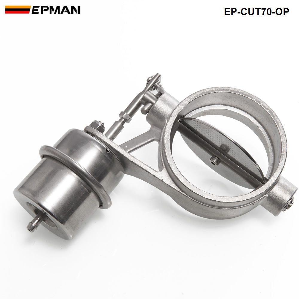 51mm Stainless Steel Vacuum Activated Exhaust Cutout Dump Valve Open Style 1 BAR
