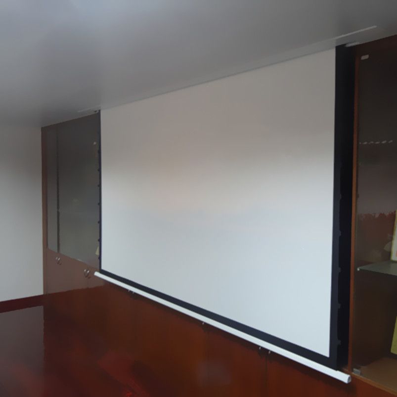 2019 4 3 Recessed Ceiling Electric Projector Screen Built In Projector Inceiling Screen With Fiberglass Rf Remote Control From Sanmishiting 557 79