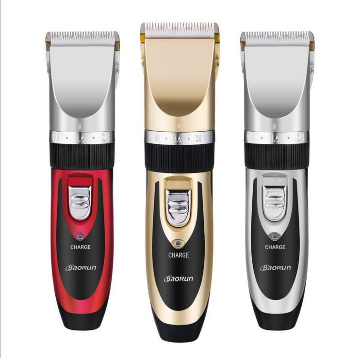 Professional Children Hair Clipper Low Noise Ceramic Head Lion Battery
