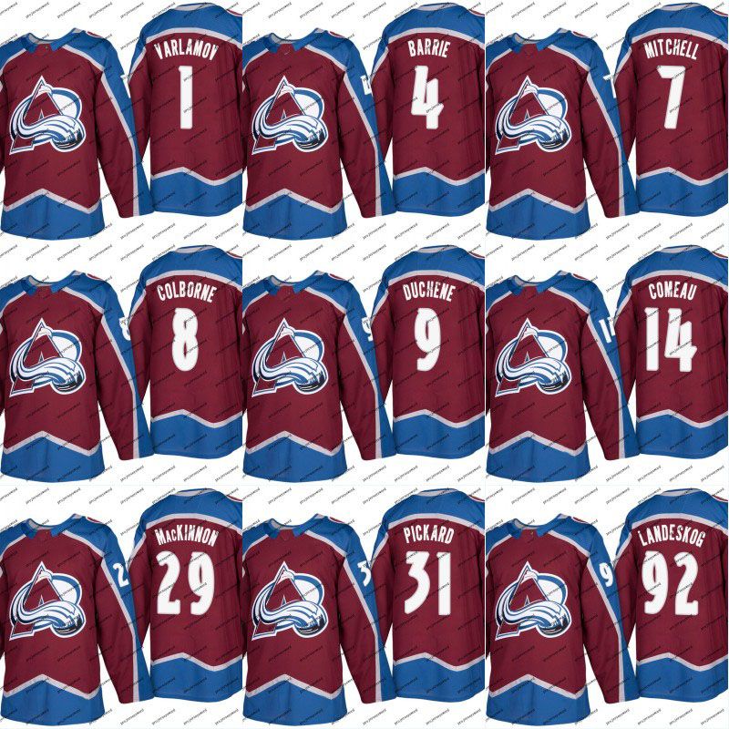 colorado avalanche jerseys 2017