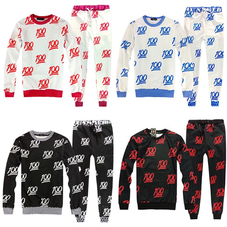 100 emoji tracksuit