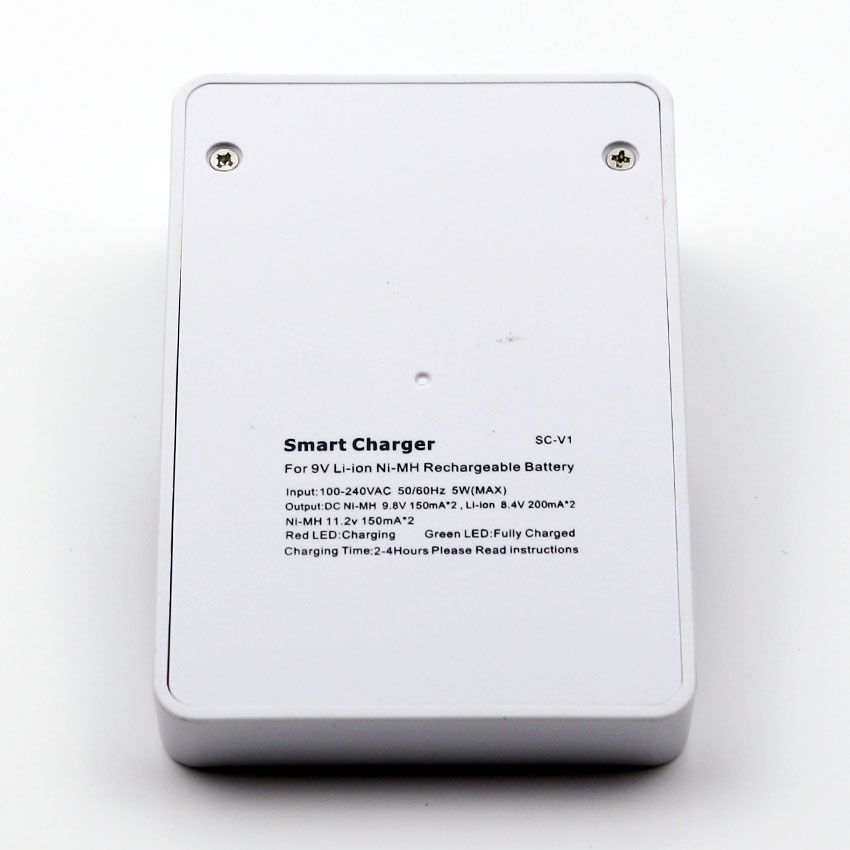 V1-9V LCD Li-Ion//Ni-MH//Rechargeable Battery Charger for Soshine EU//US Plug