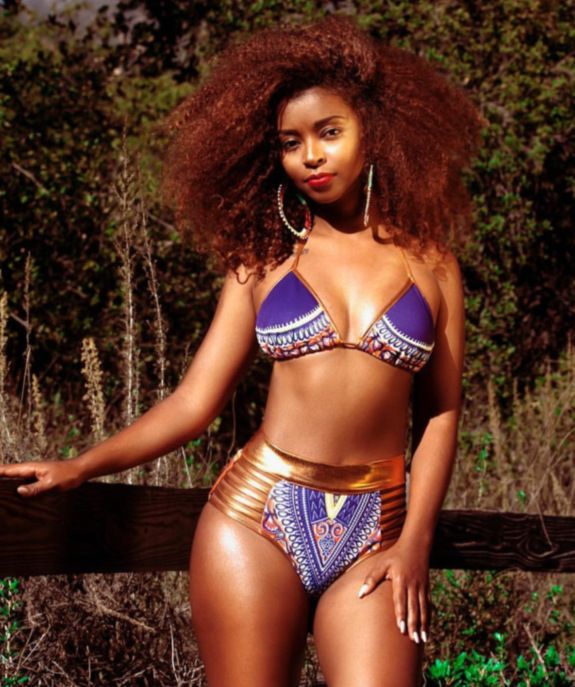 2017 Bikini De Bronce Dorado Africano Halter Top Bikini Cuello Colgando Dividir De Baño Impresión Digital Cintura Alta Mujeres De Baño B078 De 23,83 € DHgate