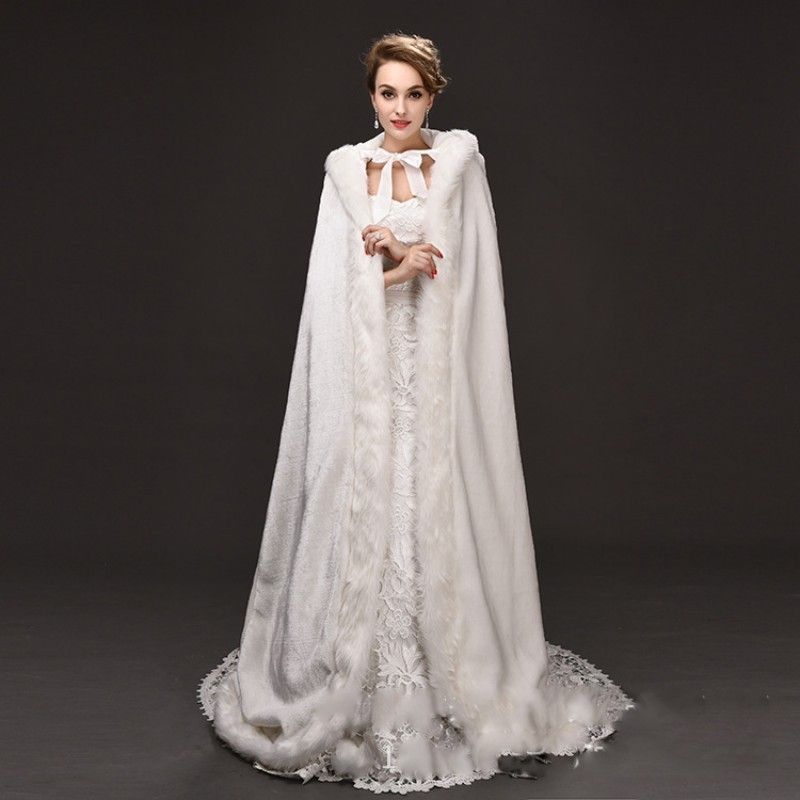 winter wedding dresses with fur