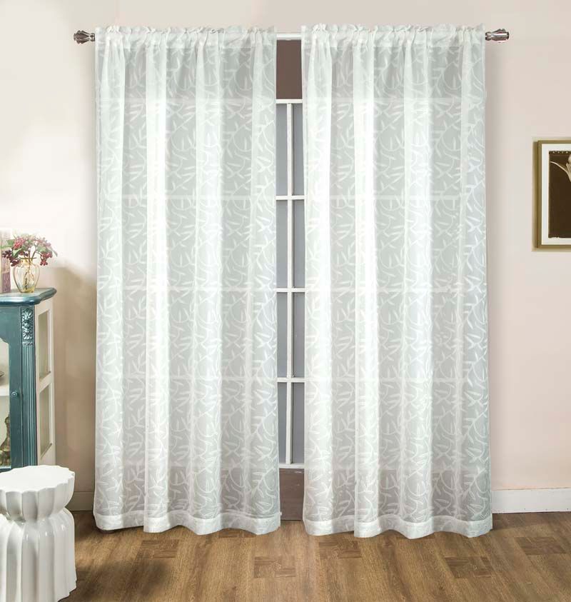 Trendy Fashion Chiffon Gauze Gossamer Tulle Voile Room Door Sheer