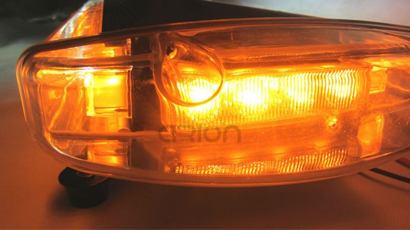 80W Strobe Light Bar Amber White Emergency Beacon Warn Tow Truck