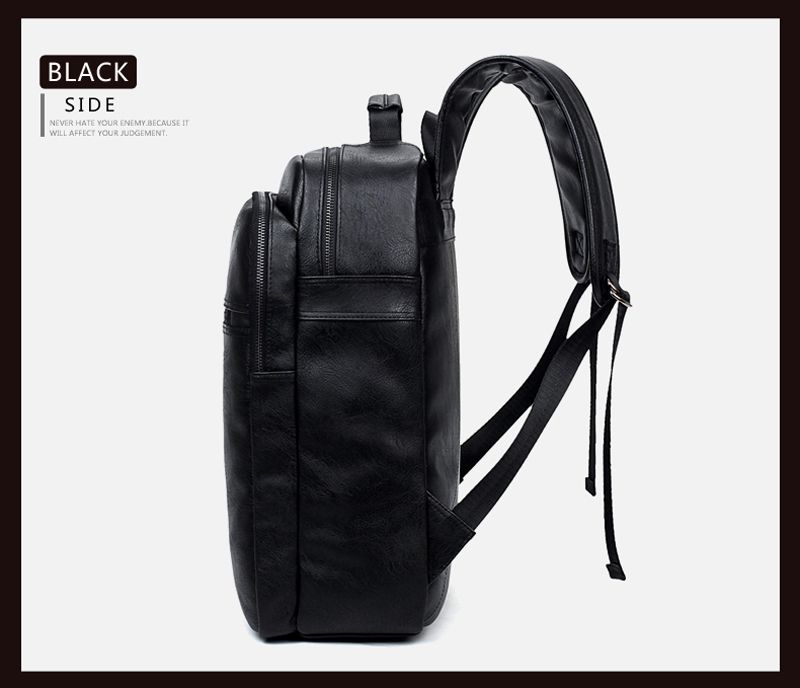 leather backpack business