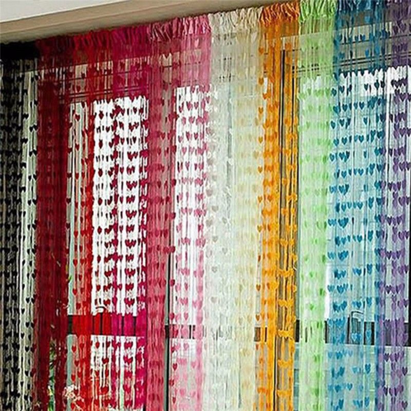 compre line string door tassel divider sheer cortinas para sala de estar cenefa es cortinas de organza a 2 25 del moigo dhgate com