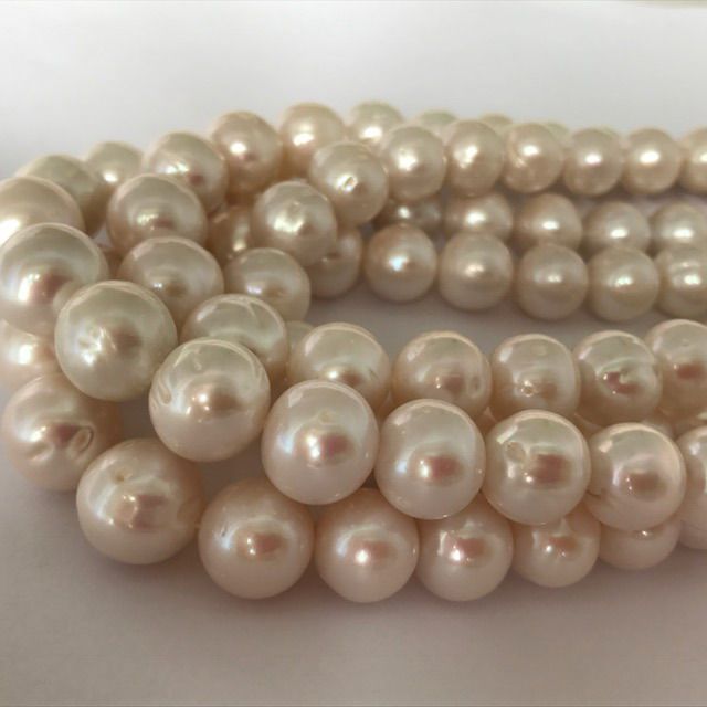 Arroz perlas de agua dulce 5-6mm mixtas Candy Colores fpsb 010 14/" Strand