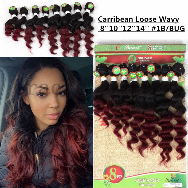 2019 Loose Wave Ombre Hair Extensions Kinky Curly Human Braiding