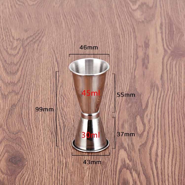 Mesure de Bar Double,3 PCS Doseur Cocktail Mesure Jigger Salubre Tasse /à Mesurer /à Double T/ête Jigger /à Cocktail en Acier Inoxydable Gobelet Double Doseur pour Mesurer Les Ingr/édients Des Cocktails