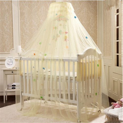 Wholesale Hot Sale Yellow White Pink Color Baby Infant Kids Bed