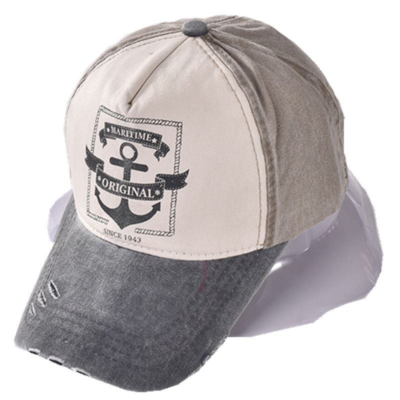 washed canvas baseball hat
