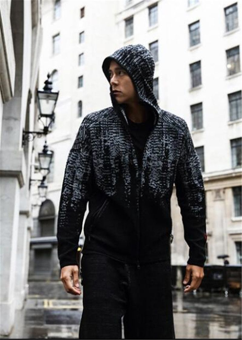 zne pulse knit hoodie