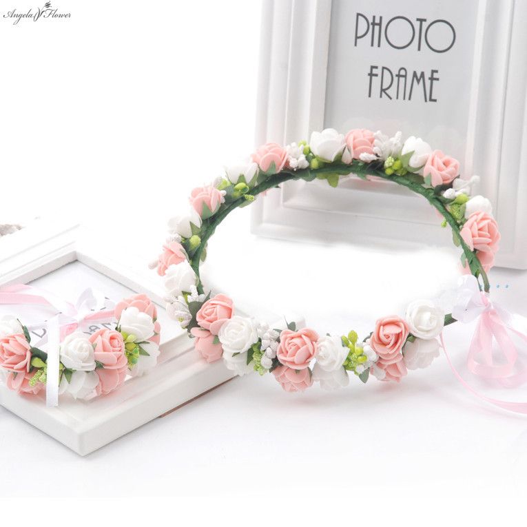 mini flower wreath
