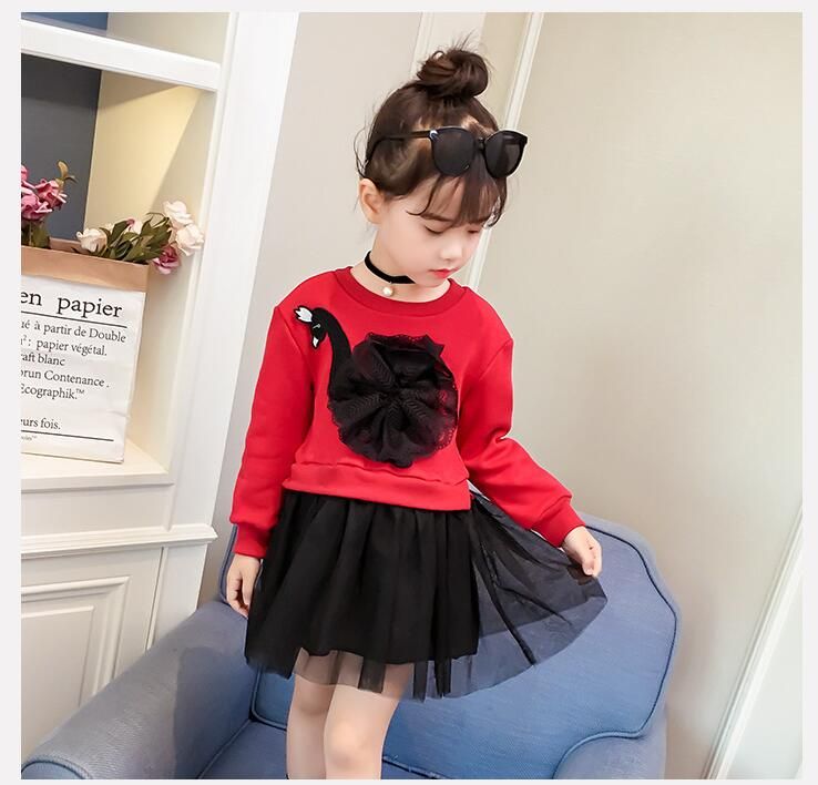 red black one piece dress