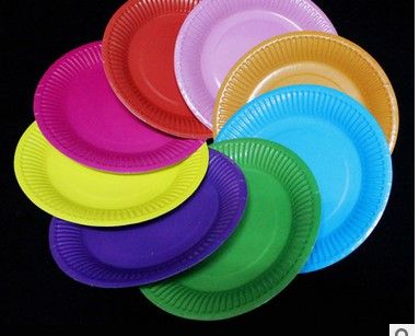 handmade paper plates