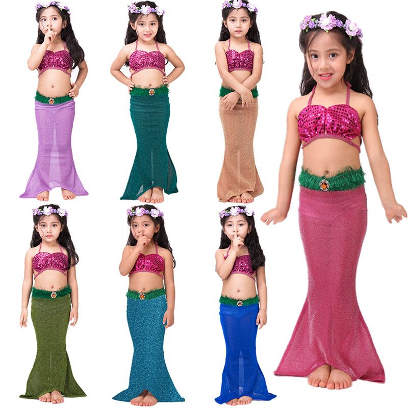 kids mermaid bathing suit