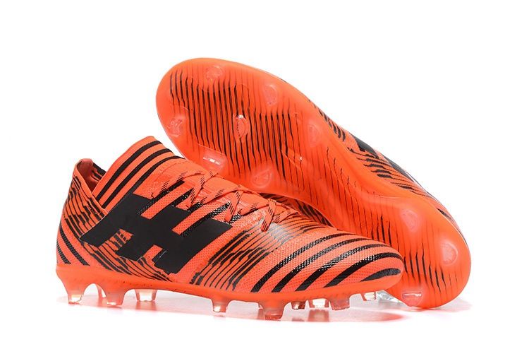 messi cleats orange