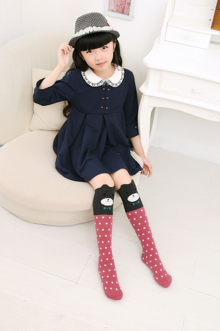 infant girl knee high socks
