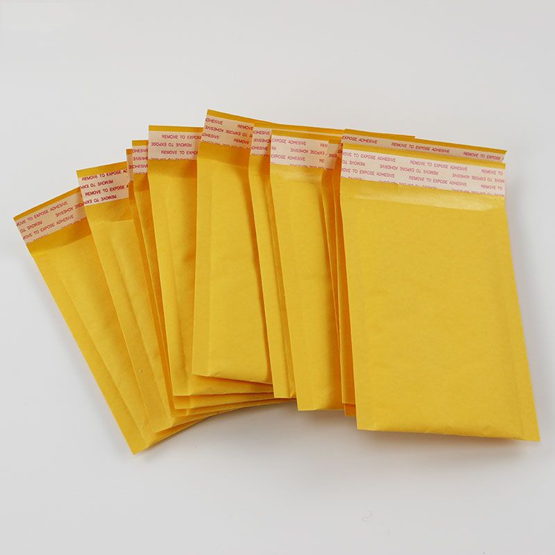 150 * 180mm 200 Teile / Lose Blase Versandtaschen Gepolsterte Umschläge Verpackung Versand