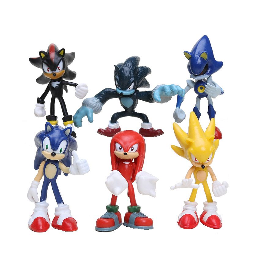 figuras de accion de sonic