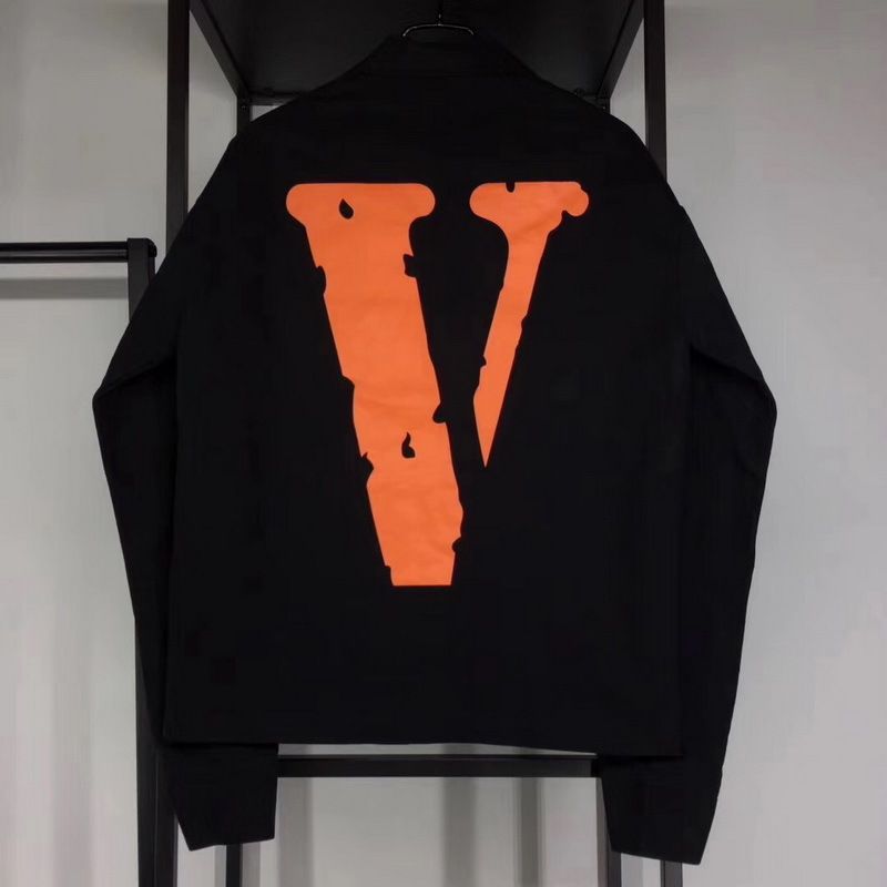 17FW VLONE JAIL Jackets 55555 V Printed Good Quality Street Style