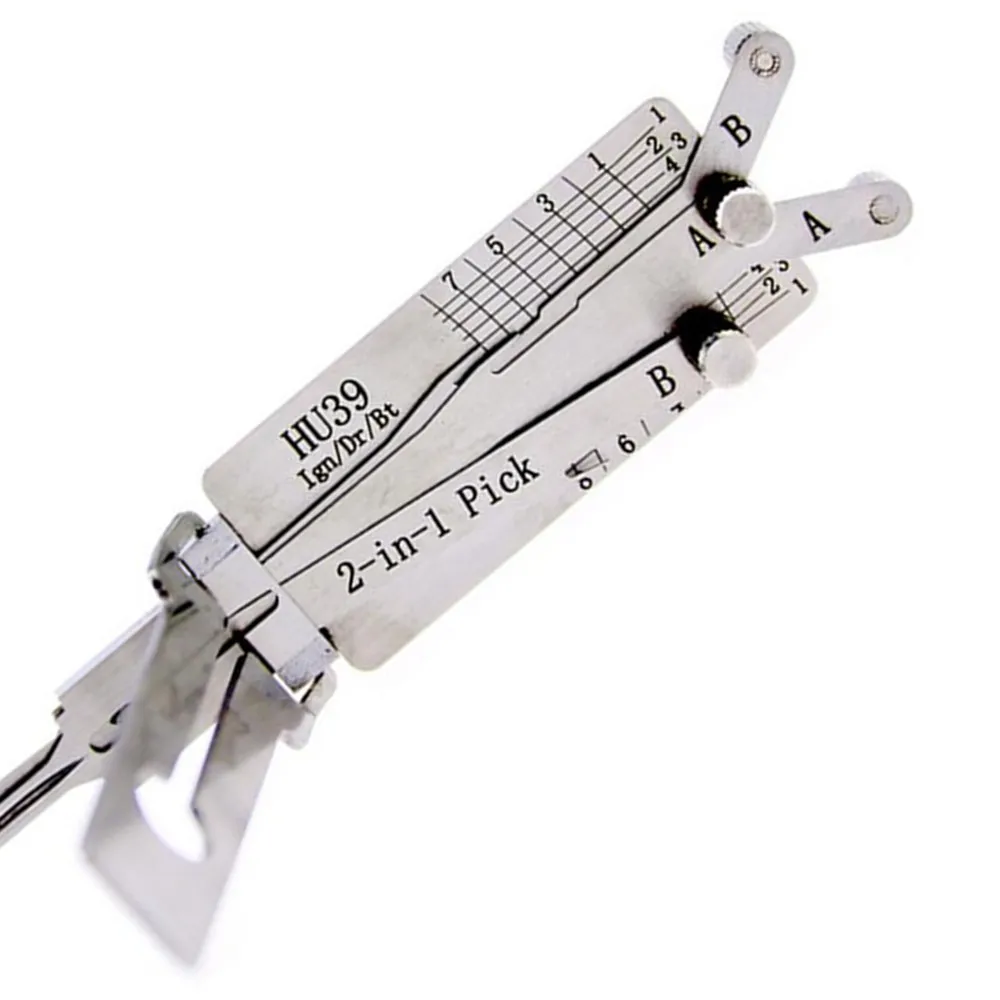 Lishi 2 En 1 HU39 Serrure Choisir Et Décoder Ensemble Ensemble De ...