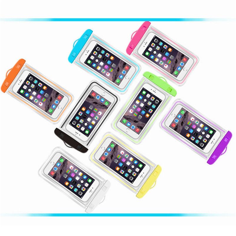 Melhor Caso À Prova D água Para O Iphone 6 Plus Samsung S7 Edge Celular  Limpar Sacos À Prova D Água Iphone 7 Plus Case Com Caso Bolsa Debaixo De  Água Colhedor