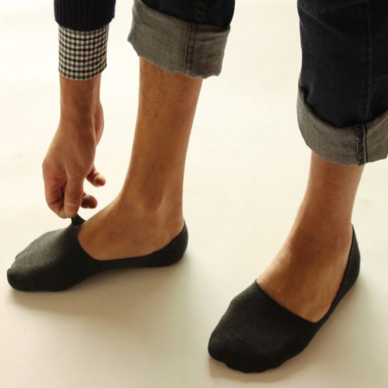 3 par calcetines para hombre calcetines invisibles para los hombres primavera verano moda tobillo masculino