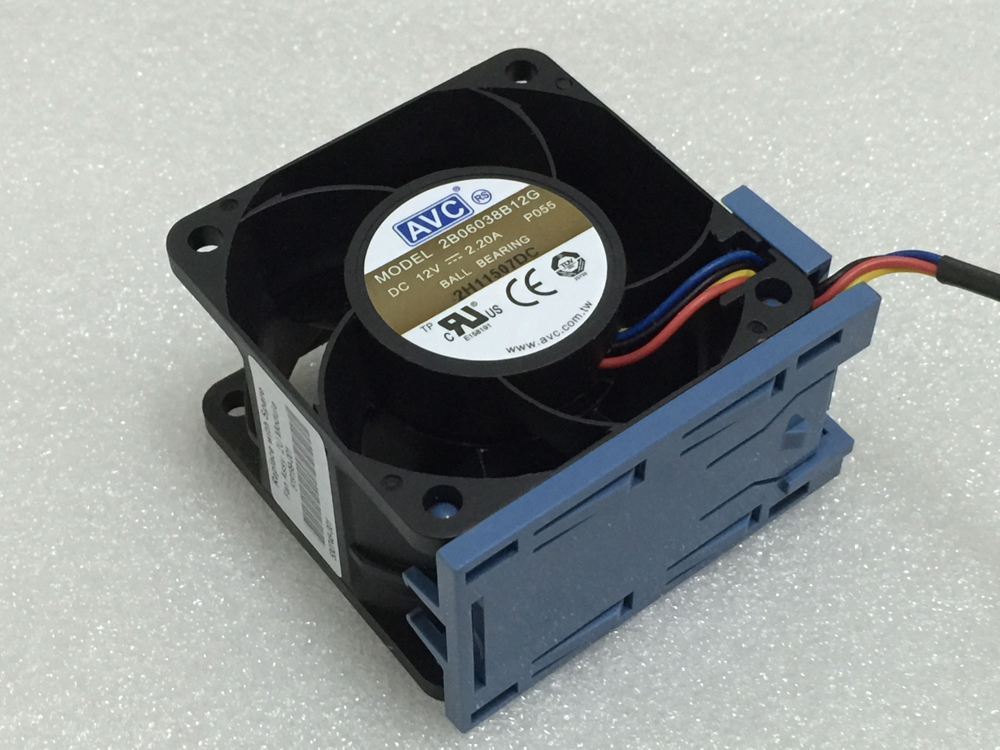 60mm pwm fan AVC 6038 12V Double Ball High Speed Fan 2B06038B12G 6cm Computer Server Power Fan