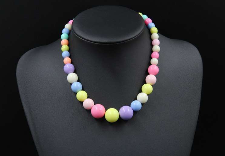 big bead necklace