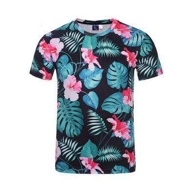 floral t shirt mens