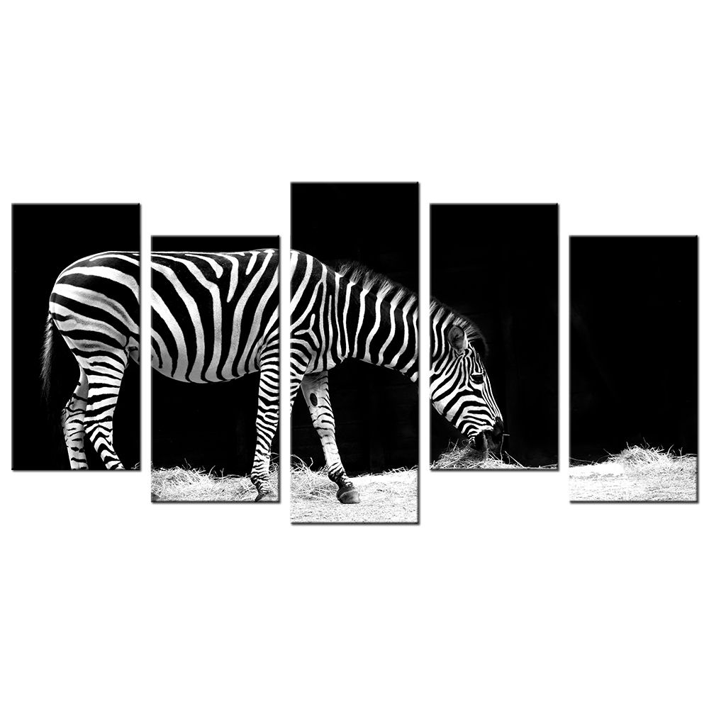 Satin Al Vahsi Hayvan Hd Fotograf Giclee Boyama Zebra Resim Baski