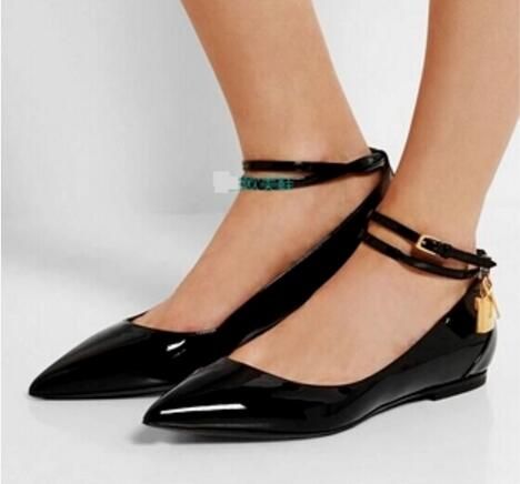 flat dress shoes with ankle strap