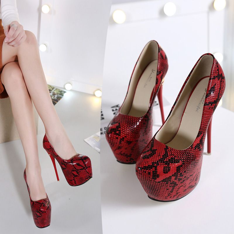 heels with red base