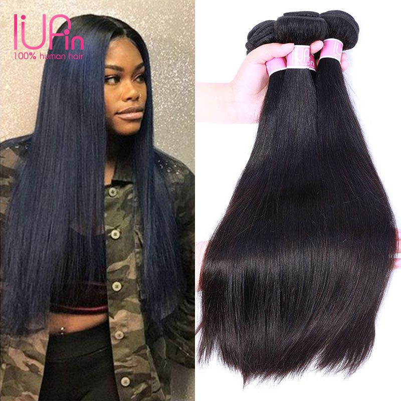 Straight Weave Human Hair Indian Raw Unprocessed Indian Hair 4
