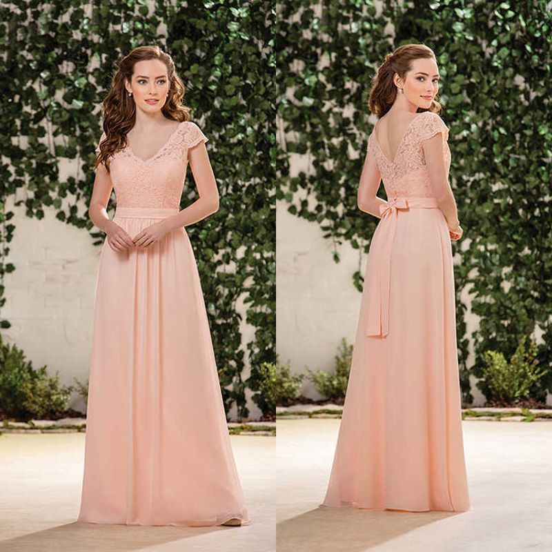 blush colored short dresses