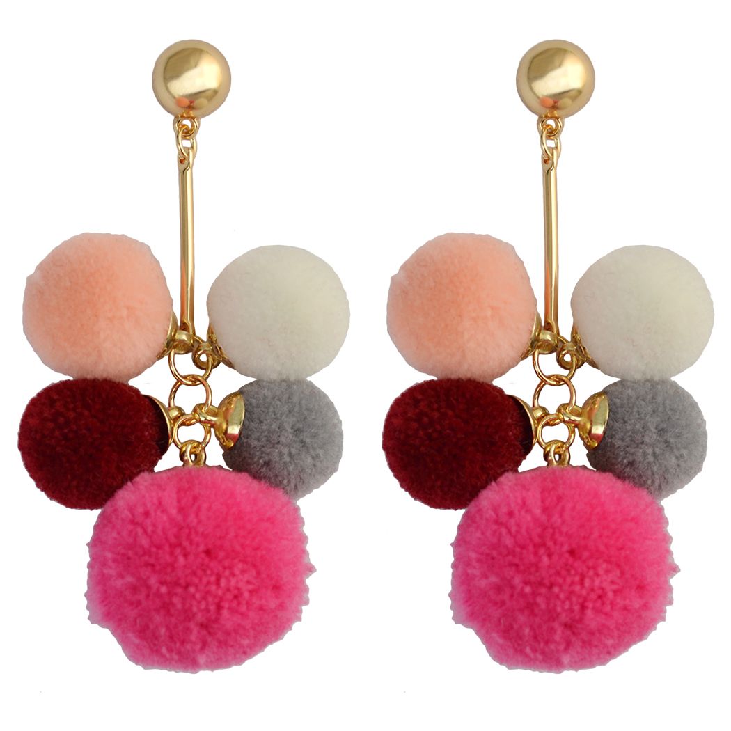white plush balls