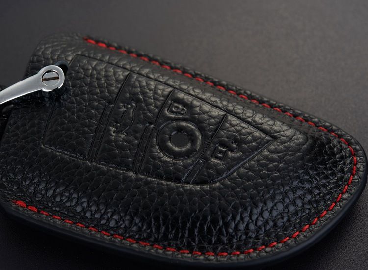 2020 Genuine Leather Key Fob Cover For BMW X1 2015 X3 2016 X5 F15 X6 F16 M50D Accessories ...